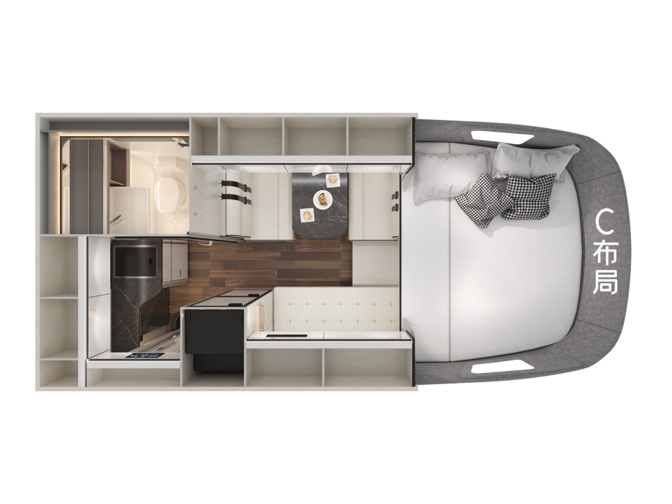 自由炮系列房車布局盤(pán)點(diǎn)，總有一款適合你！