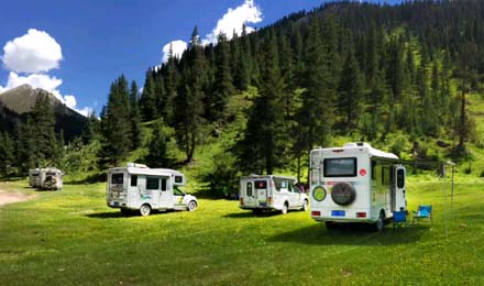 最適合夏季出行的4大打卡地！一定要開著房車去！